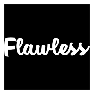 Flawless Decal (White)